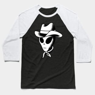 Alien cowboy Baseball T-Shirt